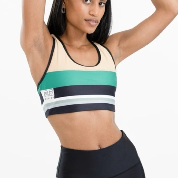P.E Nation Division One Sports Bra sz M - Picture 1 of 7